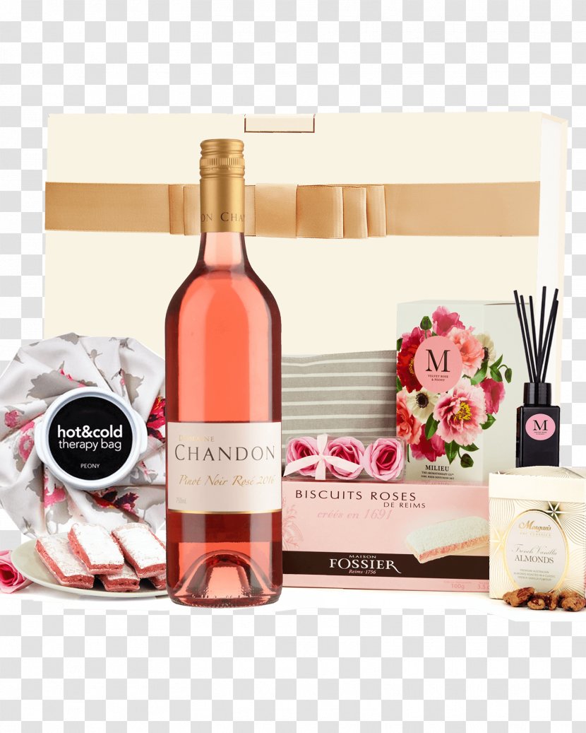 Prosecco Hamper Champagne Sparkling Wine - Liqueur - Peony Rose Transparent PNG