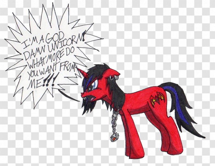 Pony Horse Demon Dog Transparent PNG