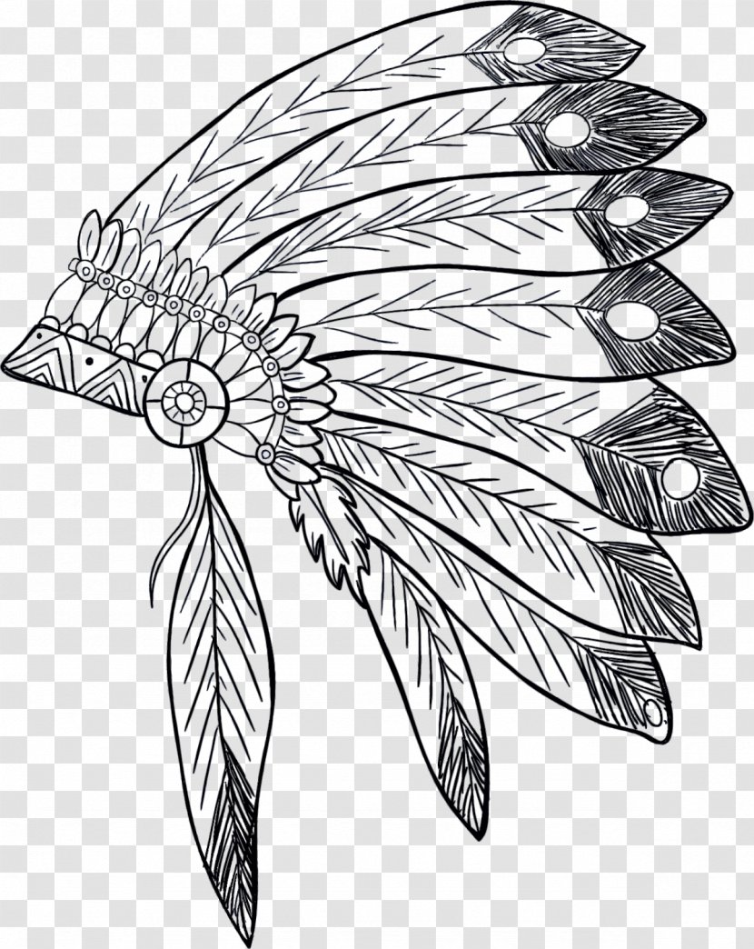 War Bonnet Indigenous Peoples Of The Americas Native Americans In United States Headgear Clip Art - Vector Hat Transparent PNG