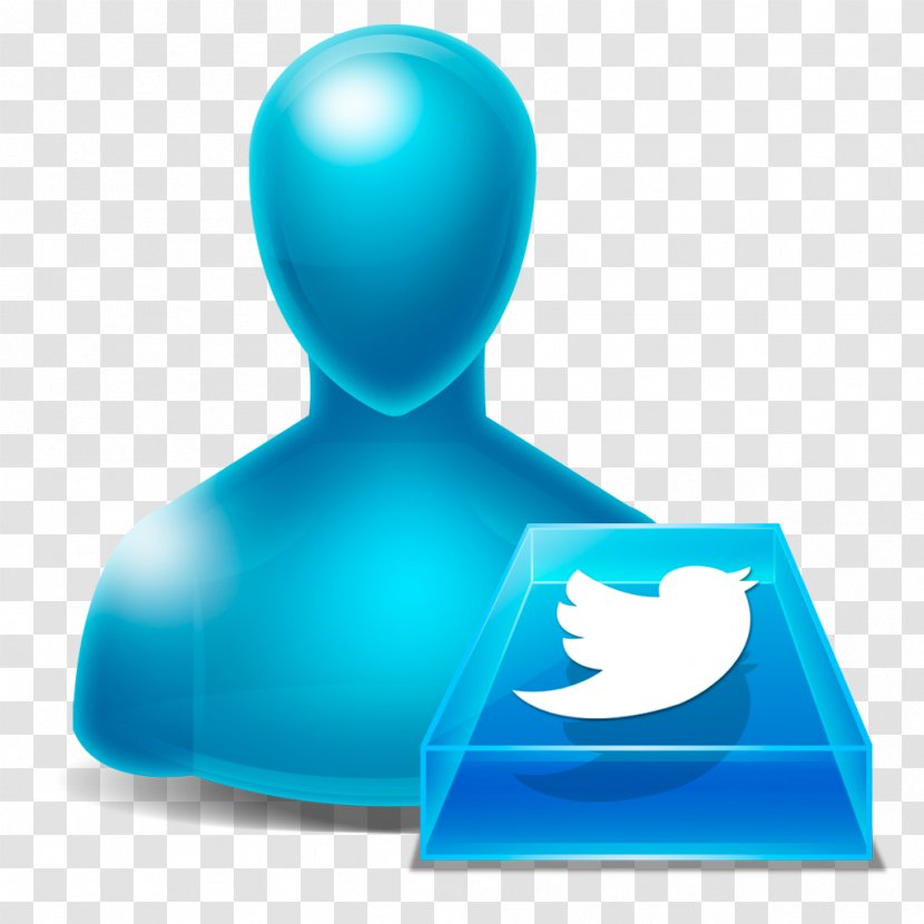 Social Media Avatar User Creative Commons License - Blue - Icons Transparent PNG