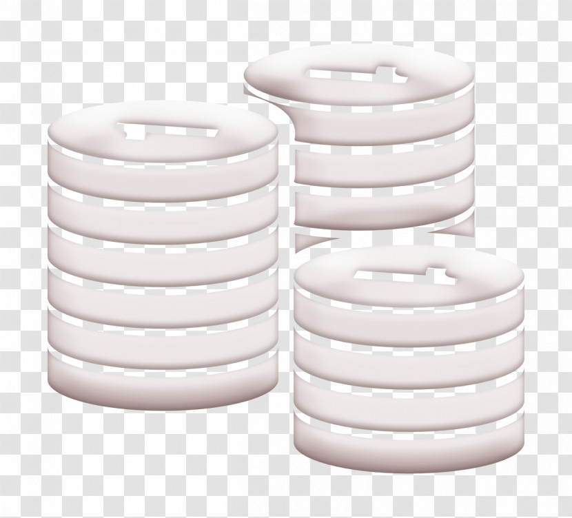 Finances And Trade Icon Commerce Icon Money Stacks Of Coins Icon Transparent PNG