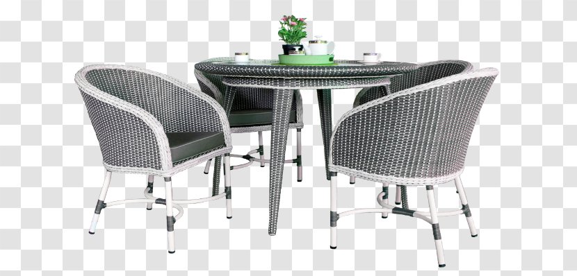 Table Plastic Chair - Outdoor Dining Transparent PNG