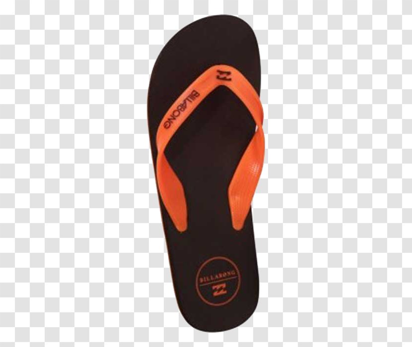 Flip-flops Slipper Shoe Billabong - Cut It - Orange Transparent PNG