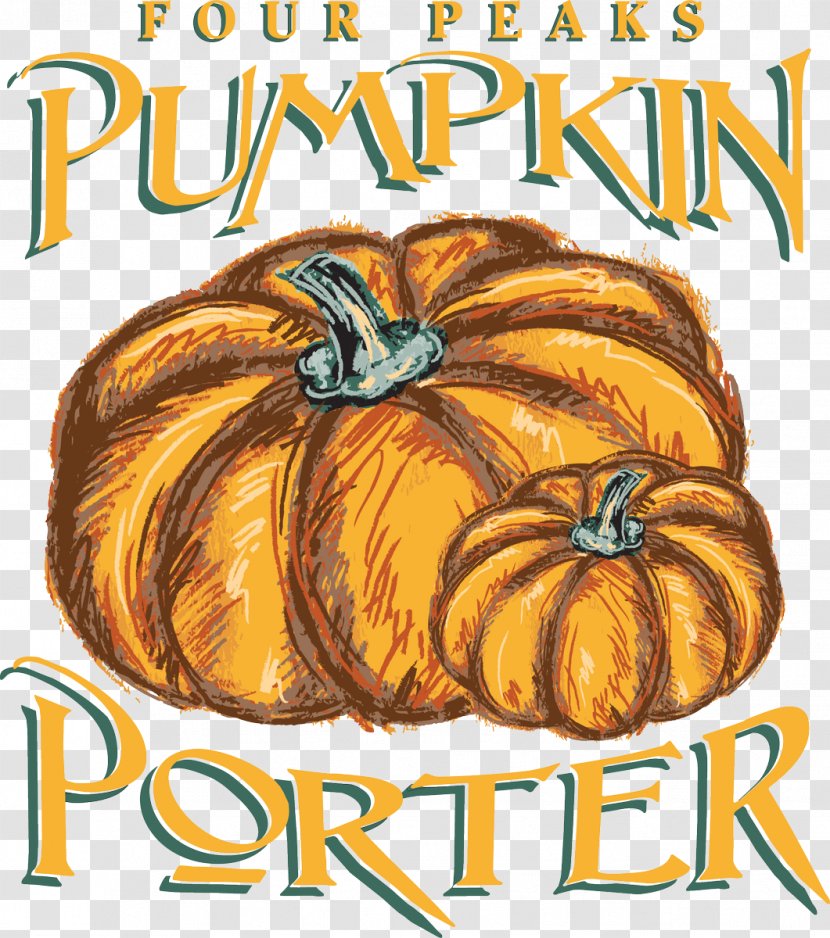 Pumpkin Four Peaks Brewery Gourd Calabaza Winter Squash - Thanksgiving - Meijer Transparent PNG
