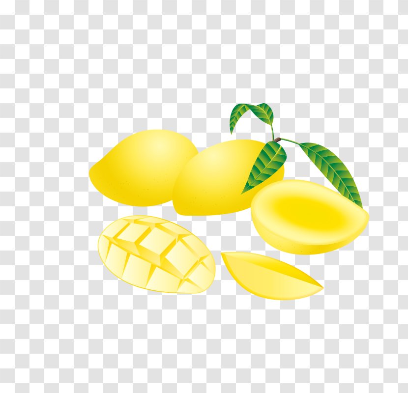 Mango Sago Soup - Lemon Transparent PNG