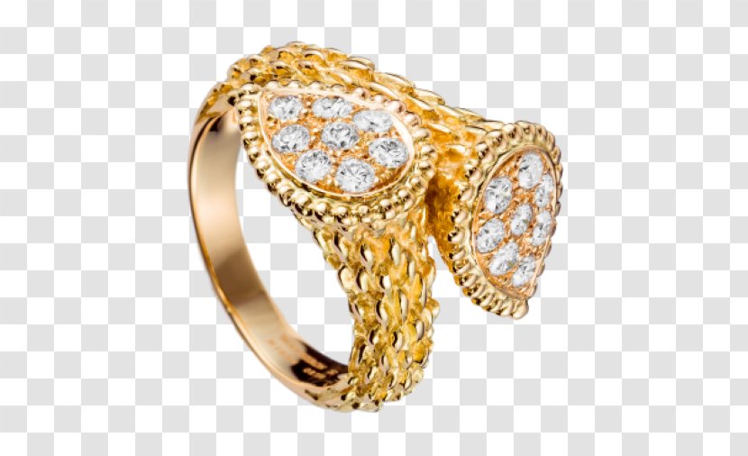 Jewellery Boucheron Ring Diamond Colored Gold Transparent PNG