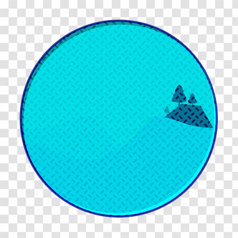 Island Icon Land Nature - Azure - Oval Transparent PNG