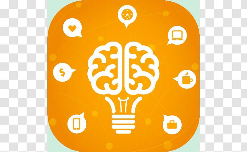 Sense Game Brain Cognitive Training Information - Orange Transparent PNG