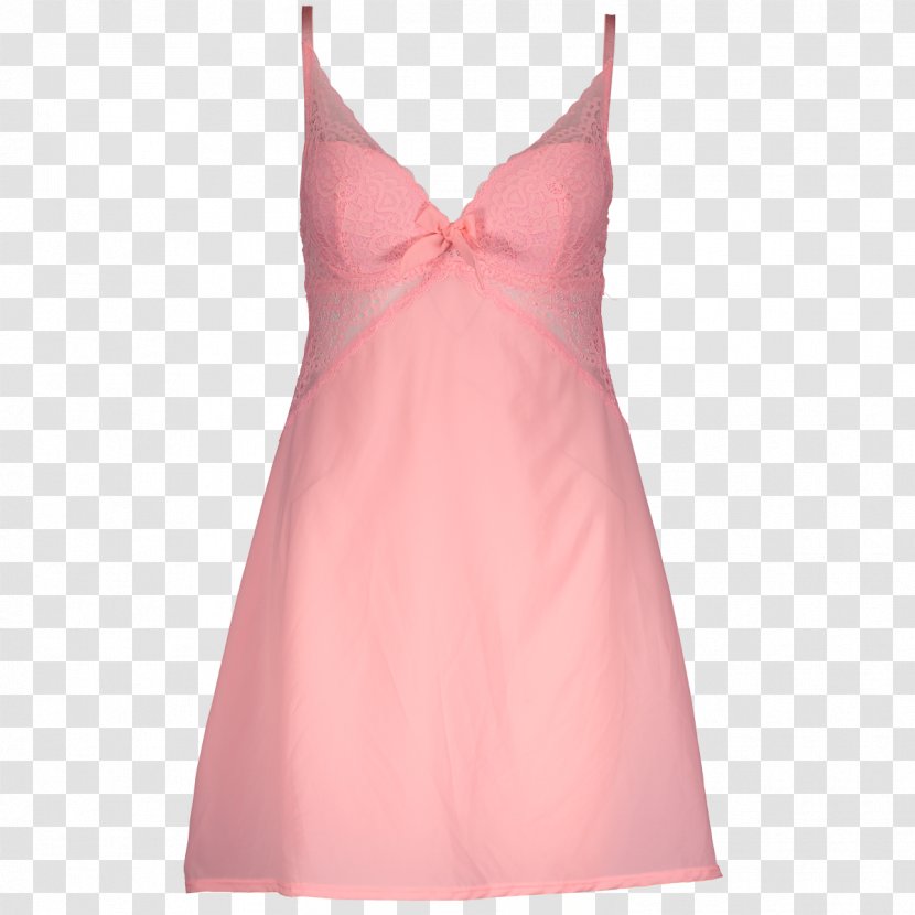 Nightgown Satin Cocktail Dress - Watercolor - Coral Reef Transparent PNG