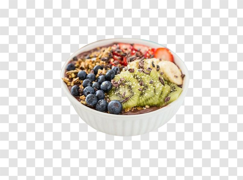 Smoothie Axe7axed Na Tigela Vegetarian Cuisine Pasta Low-carbohydrate Diet - Blueberry Kiwi Fruit Salad Transparent PNG