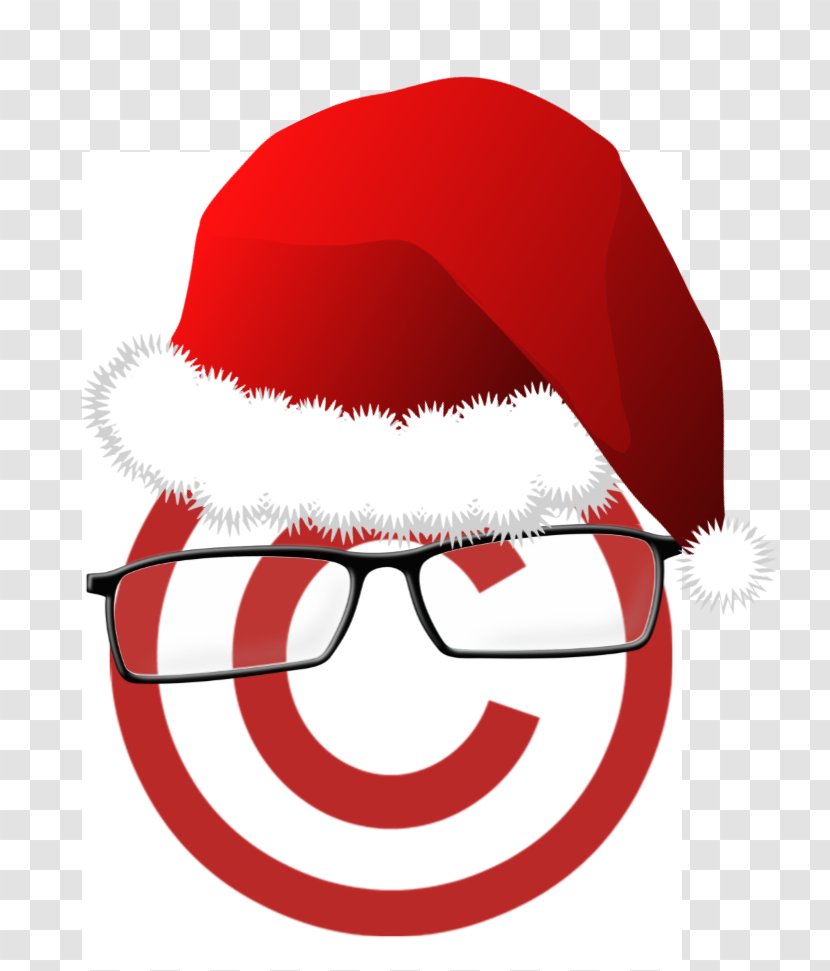 Copyright Education Mathematics Literacy Composite Number - Santa Claus - Christmas Framework Transparent PNG