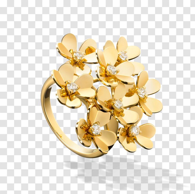 Earring Van Cleef & Arpels Jewellery Diamond - Ring Transparent PNG