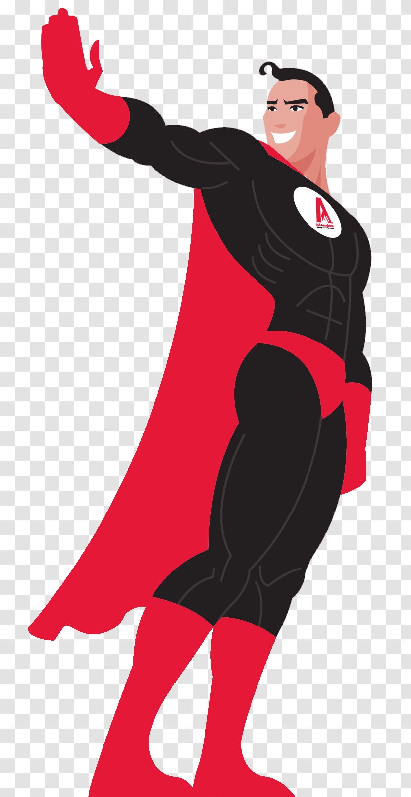 RED.M Superhero Shoe Clip Art - Joint Transparent PNG