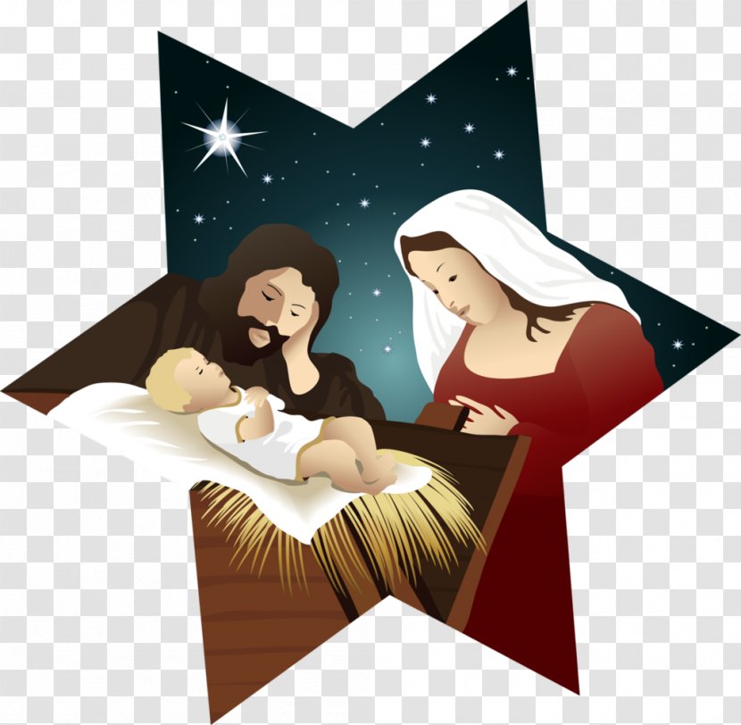 Nativity Of Jesus Child Christmas Scene Transparent PNG