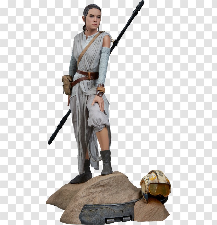 Rey Star Wars Episode VII BB-8 Sideshow Collectibles - Statue - Ray Transparent PNG