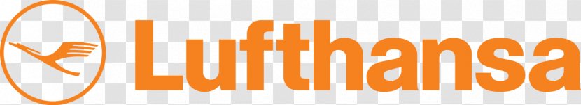 Lufthansa Logo Thumbtack Vector Graphics Font - Orange Transparent PNG