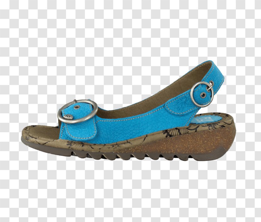 Sandal Shoe Walking Turquoise - Footwear - Fly Front Transparent PNG