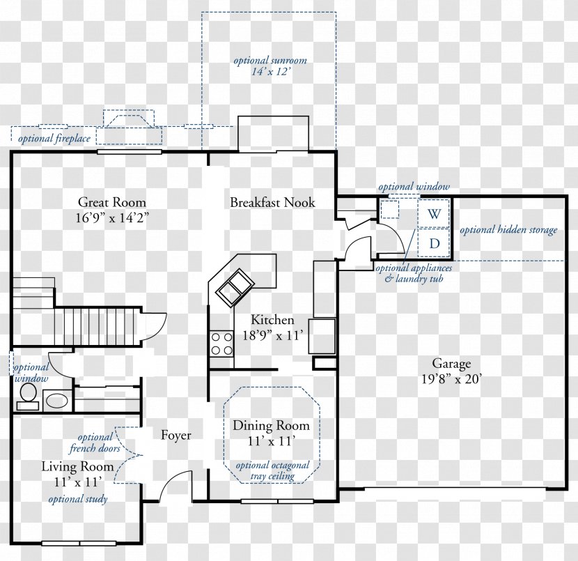 Paper Floor Plan Line - Diagram - Design Transparent PNG