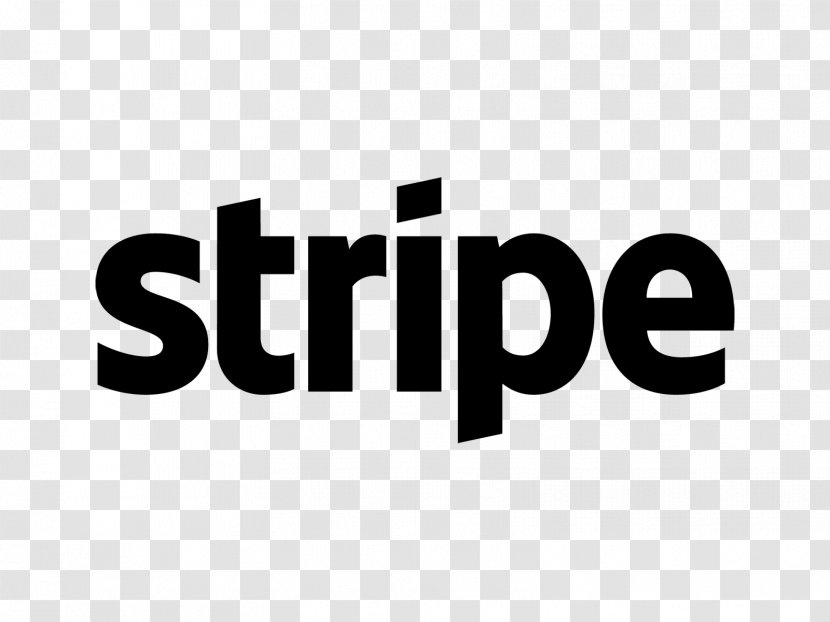 Stripe Logo Payment Gateway E-commerce System - Ecommerce - Black And White Transparent PNG