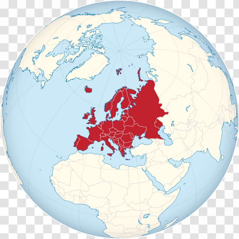 European Union Globe World Map - Border - Elements Transparent PNG