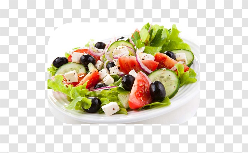 Greek Salad Caesar Food Restaurant Transparent PNG