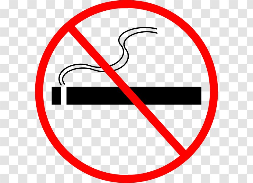 Smoking Ban Cessation Clip Art - Text - No Transparent PNG
