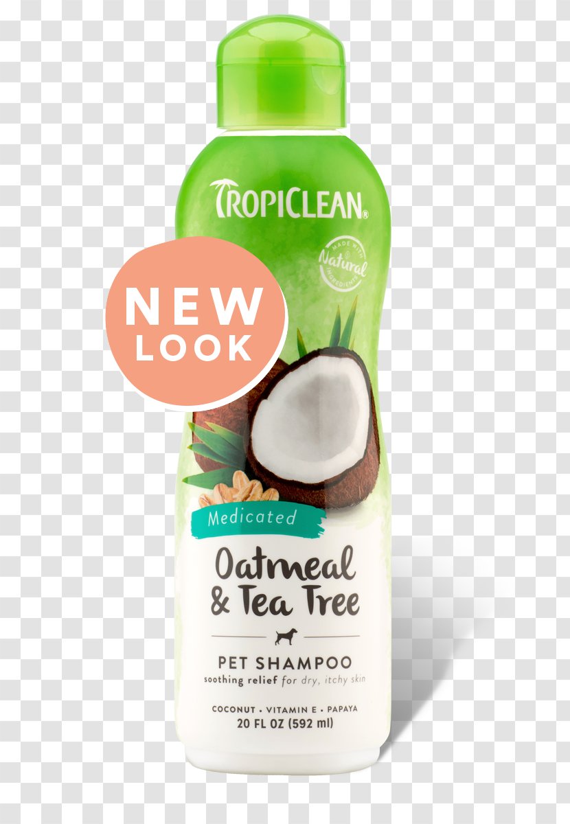 Dog Lotion John Paul Pet Oatmeal Shampoo Cat - Tea Tree Oil - Gel Ingredients Transparent PNG
