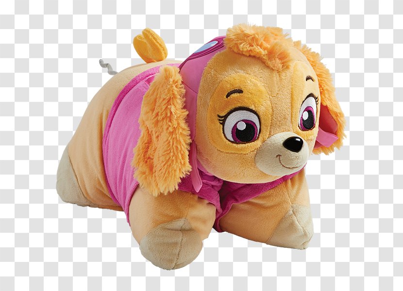 Puppy Stuffed Animals & Cuddly Toys Pillow Pets Paw Patrol Skye Transparent PNG