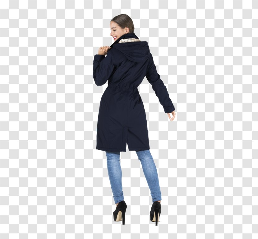 Blouse Trench Coat Dress Clothing Overcoat - Outerwear Transparent PNG