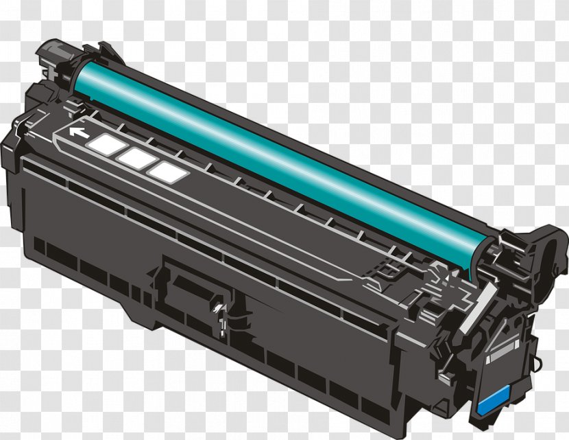 Toner Cartridge Printer Ink - Consumables Transparent PNG