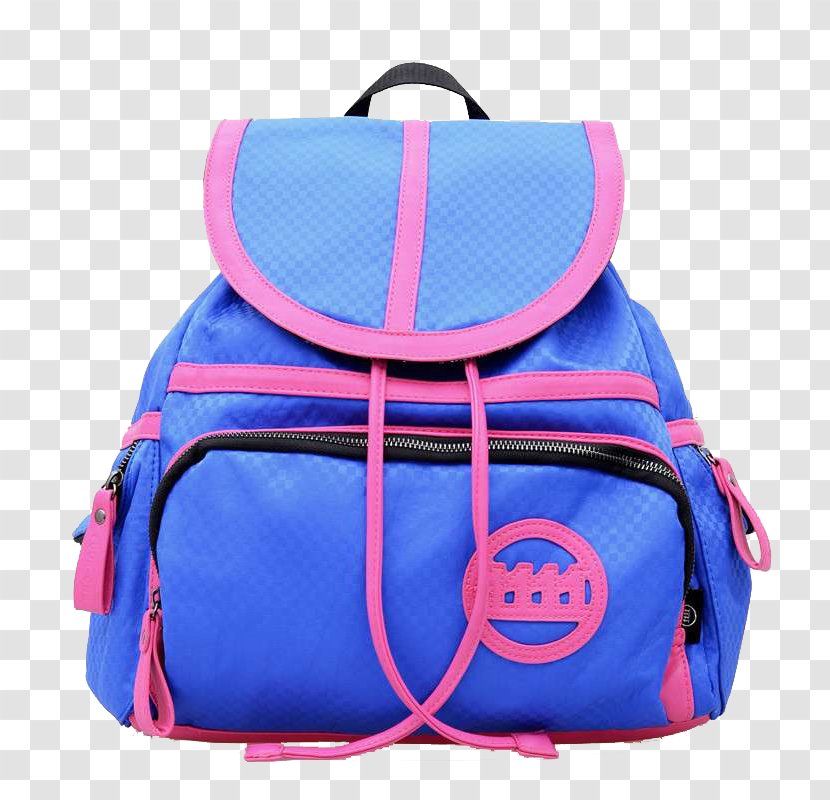 Blue Backpack Satchel - Gratis - Bags Transparent PNG