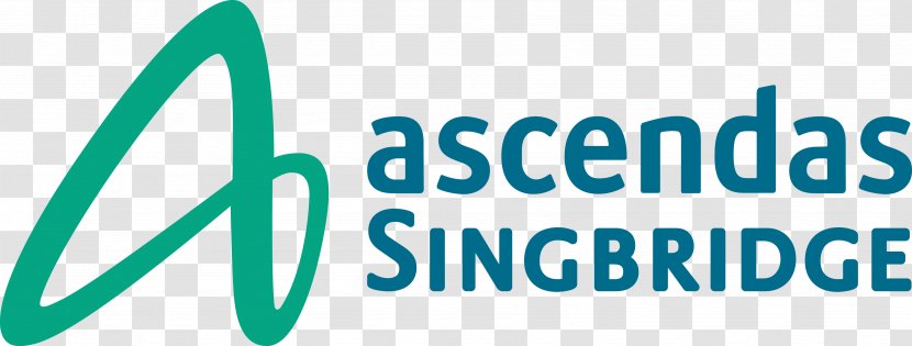 Logo Ascendas Brand Corporate Identity Font - Blue - Area Transparent PNG