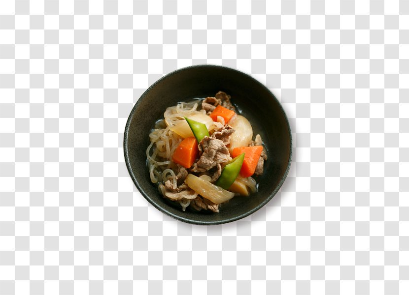 Yakisoba Chinese Noodles Udon Thai Cuisine - Plate Transparent PNG