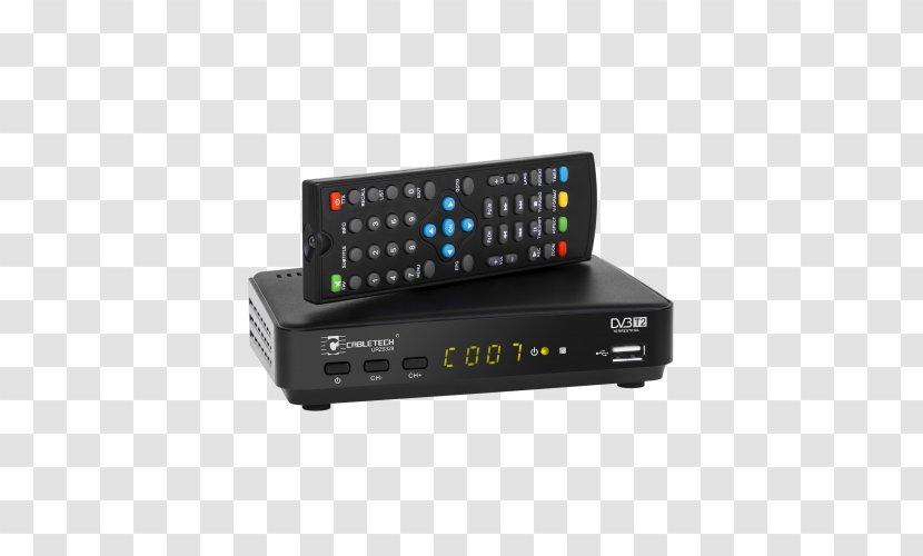 High Efficiency Video Coding DVB-T2 Tuner Digital Television - Multimedia - Electronics Accessory Transparent PNG