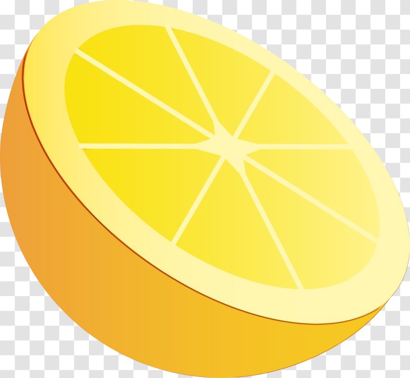 Lemon Background - Watercolor - Fruit Yellow Transparent PNG