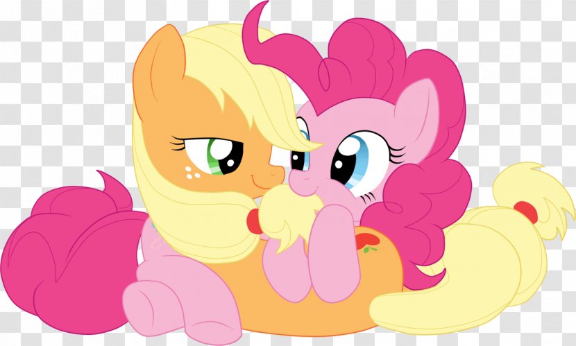 Pinkie Pie Cat Applejack Rainbow Dash Rarity - Heart Transparent PNG