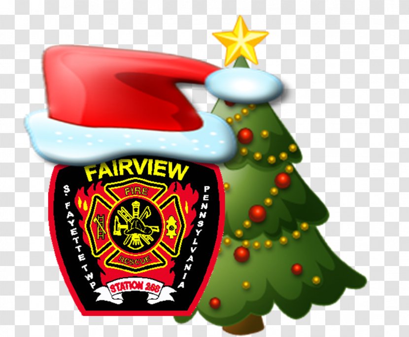Clip Art Christmas Day Tree - Symbol - Fire Department Transparent PNG