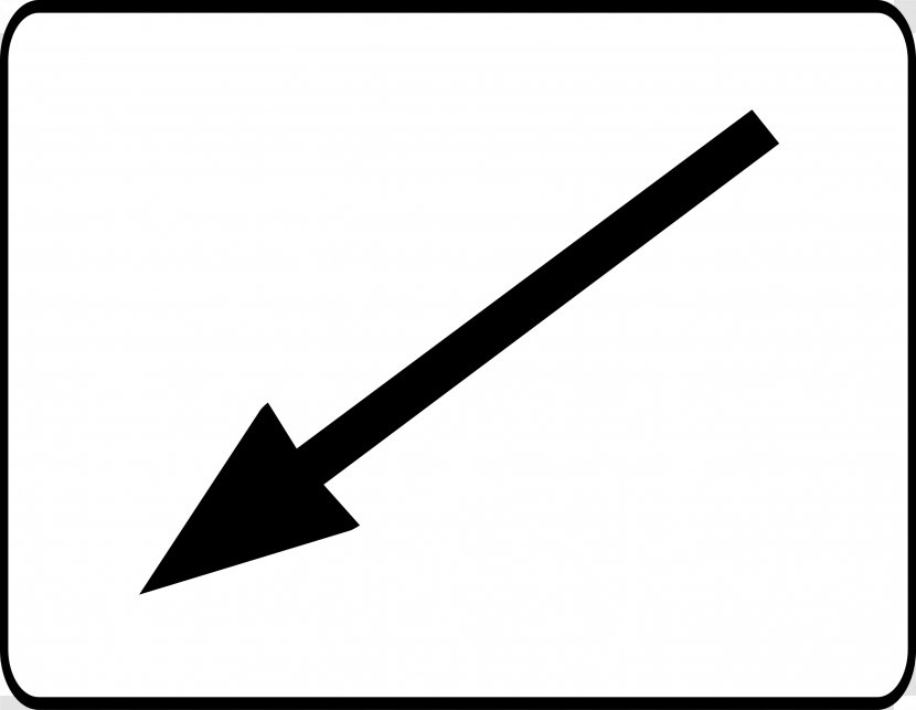 Triangle Line Black Font - Angle Transparent PNG