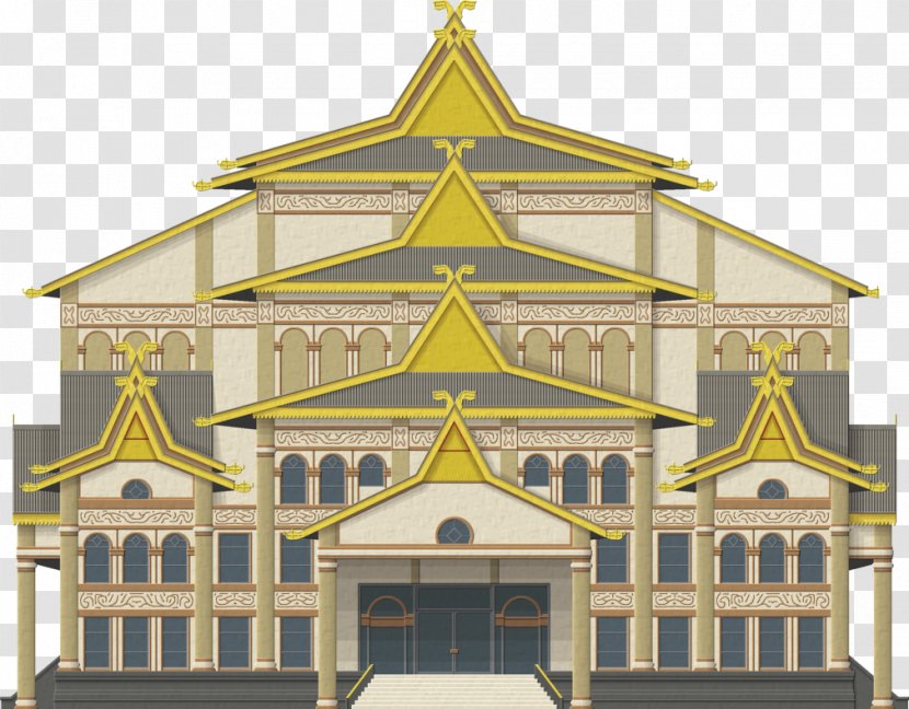 Building Art Architecture Drawing - Facade - Palace Transparent PNG