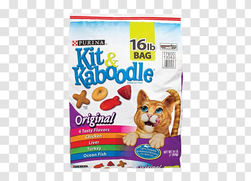 Purina Kit & Kaboodle Dry Cat Food Nestlé PetCare Company - Flavor - 100 Percent Fresh Transparent PNG