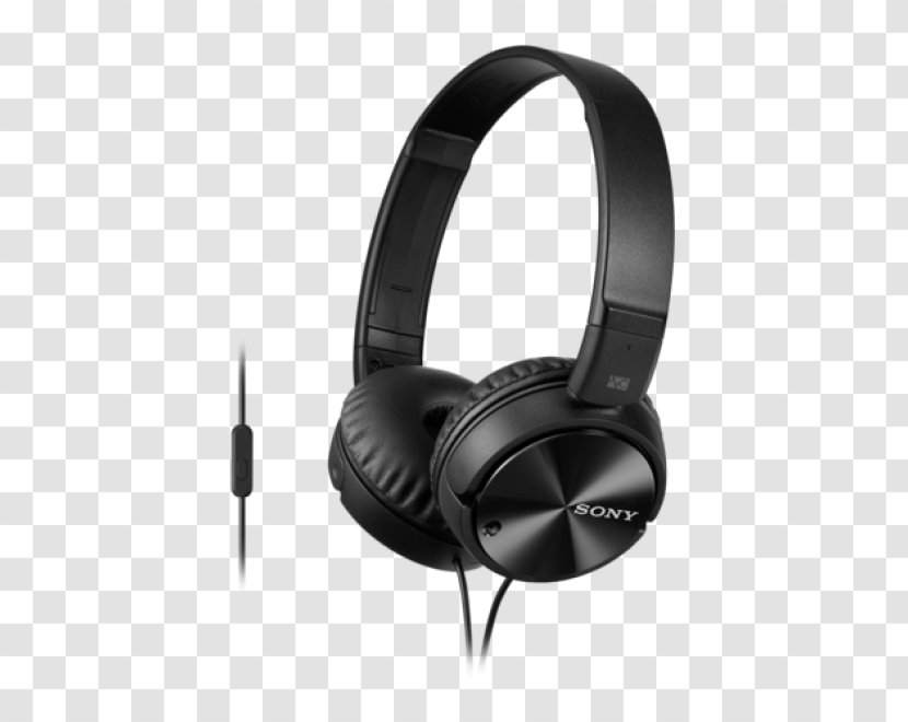 Sony ZX110 Microphone Noise-cancelling Headphones - Zx100 Transparent PNG