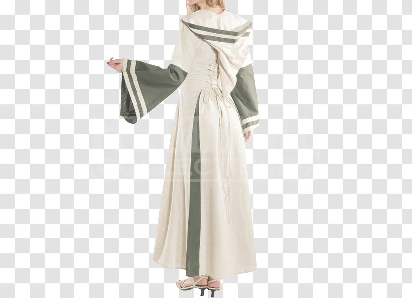 Robe Middle Ages English Medieval Clothing Dress - Serfdom Transparent PNG