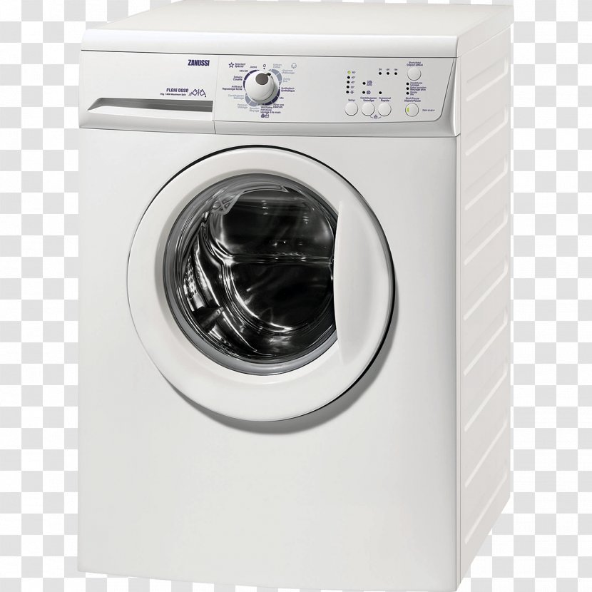 Washing Machines Zanussi Home Appliance - Machine Transparent PNG