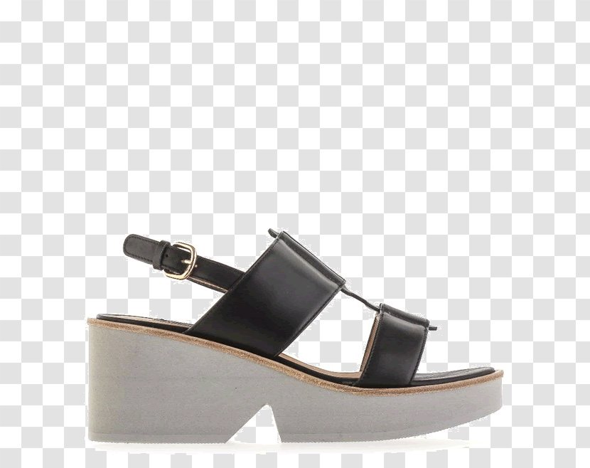 Fratelli Rossetti Sandal Shoe Black Wedge - Court Transparent PNG