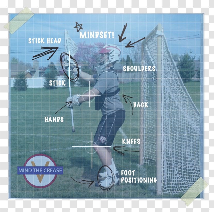 Goalkeeper Women's Lacrosse Goaltender Inside - Athlete Transparent PNG