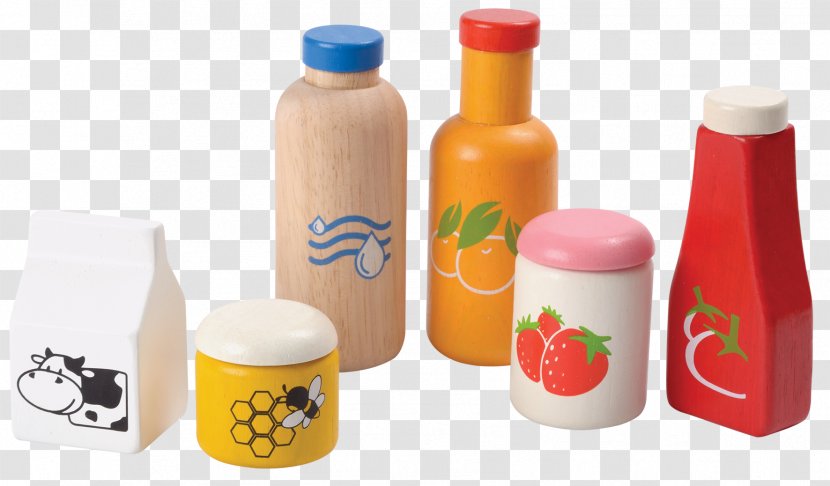 Plan Toys Food & Beverage Set Assorted - Plastic Bottle - Toy And SetFood Transparent PNG
