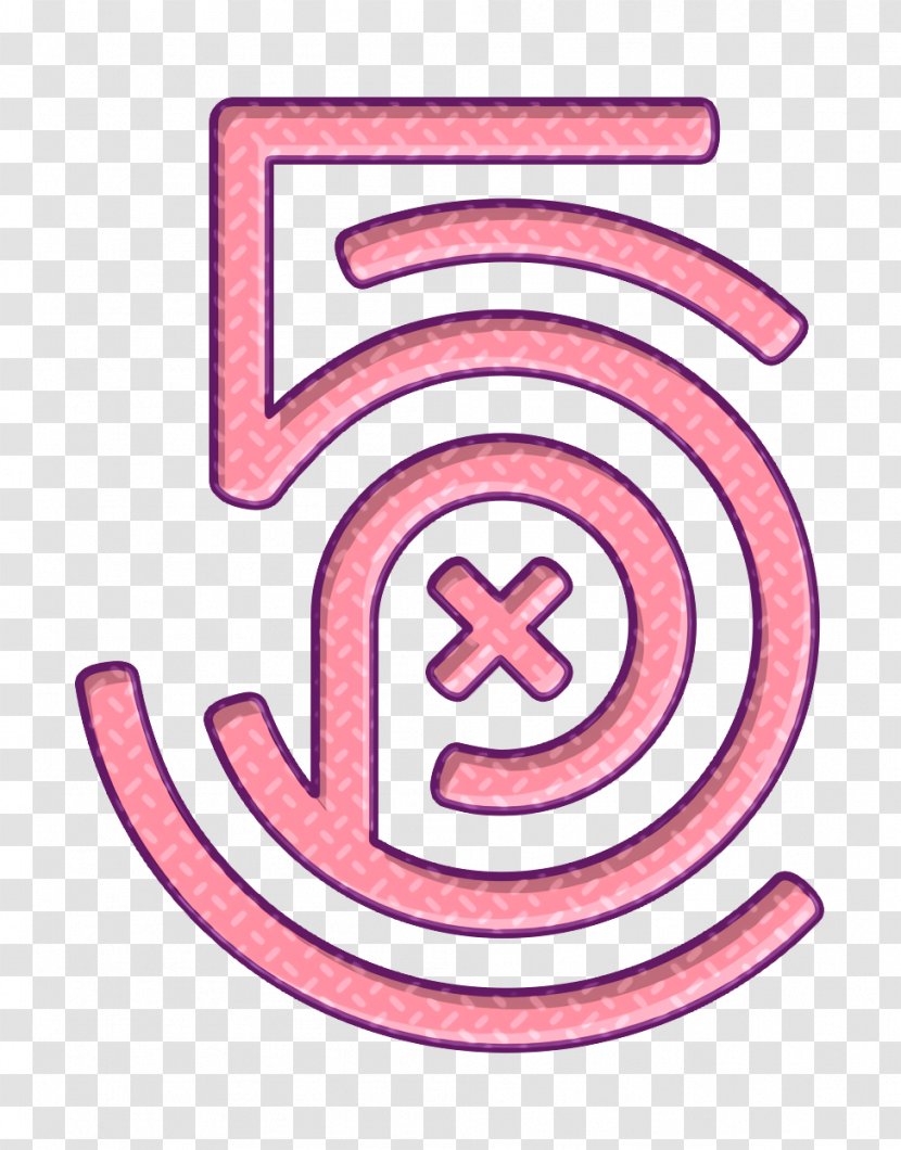 500 Icon 500px Logo - Symbol Pink Transparent PNG