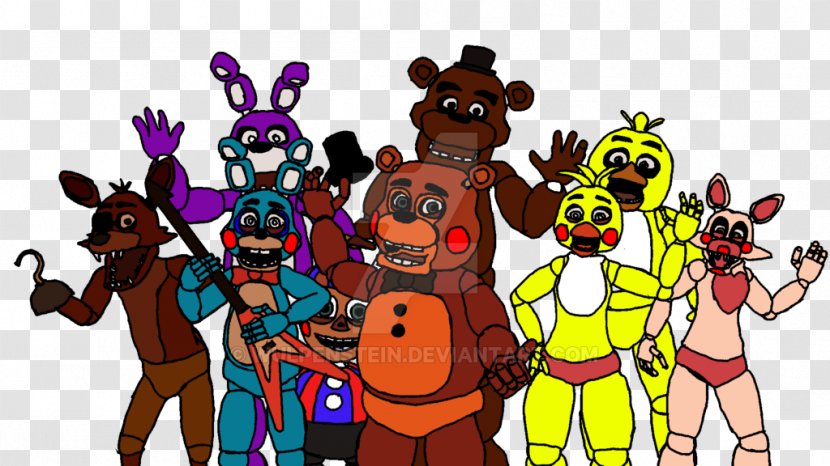 Five Nights At Freddy's 2 4 Freddy's: Sister Location Family - Freddy S Transparent PNG