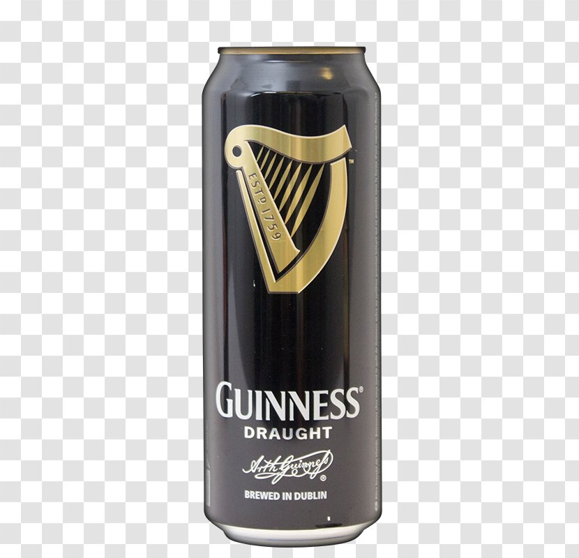 Guinness Brewery Draught Beer Stout - Alcohol By Volume Transparent PNG