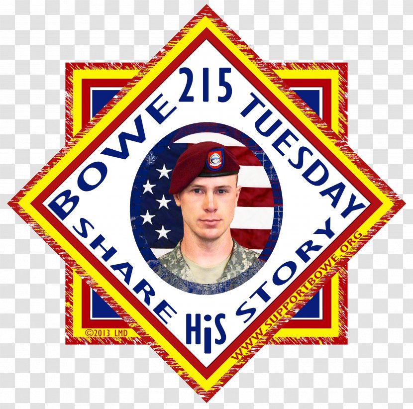 Bowe Bergdahl Logo Brand Line Font - Military Rank Transparent PNG